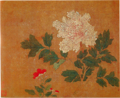 五代_后蜀_黄居寀_花卉写生图册_6_3011.2475