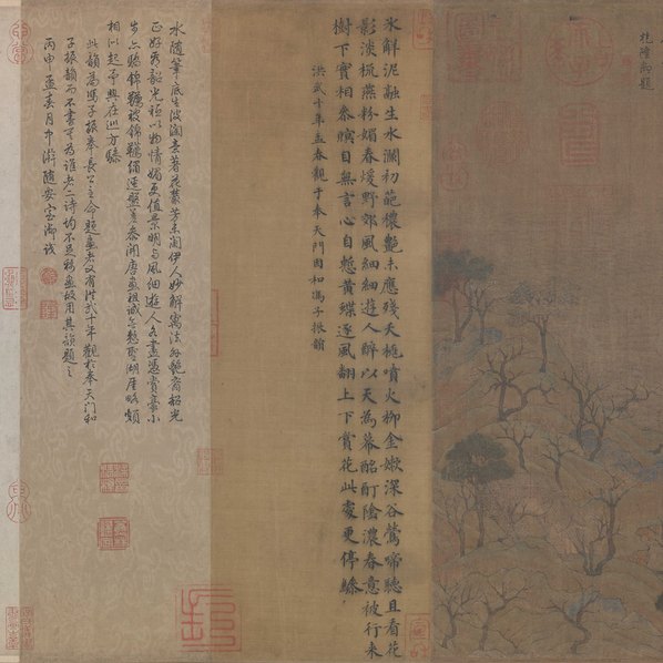 隋_展子虔_游春图_绢本_48775.5441