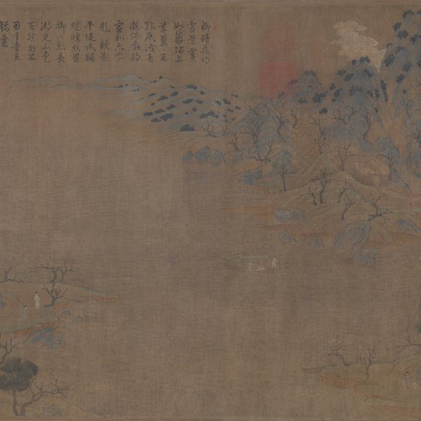 隋_展子虔_游春图_绢本_48775.5441