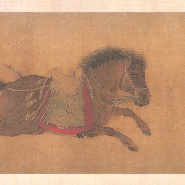 金_赵霖_昭陵六骏图卷绢本北京故_46721.3071