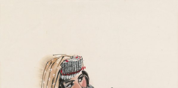 近代画.黄胄_高子湖畔纸本_9616.18968 近代画.黄胄_高子湖畔纸本_9616.18968