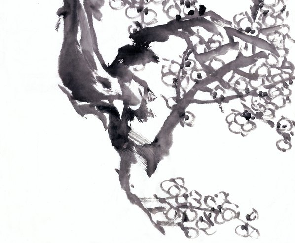 近代画.马世治_不要人夸颜色好梅_7962.26245