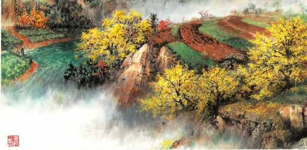 近代画.风光初媚_19160.9399 近代画.风光初媚_19160.9399