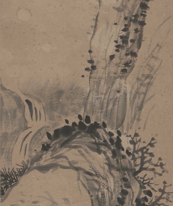 近代画.陈师曾_水墨山水图轴_3691.17575