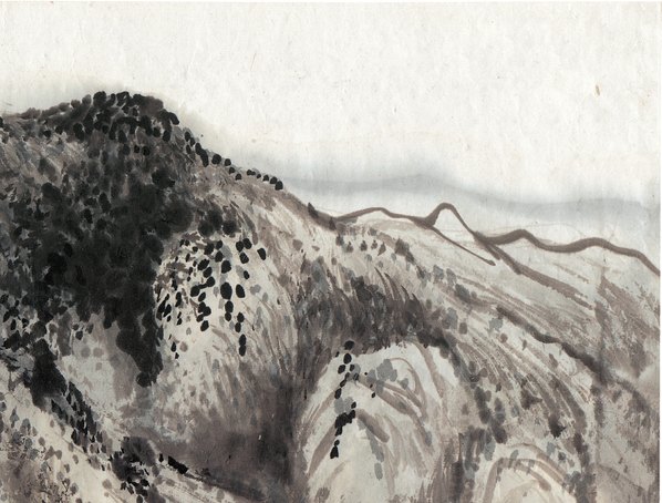 近代画.陆严少_西天目_4677.3555 近代画.陆严少_西天目_4677.3555