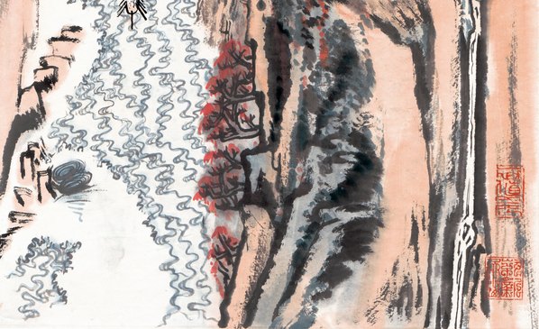 近代画.陆严少_峡江之_5953.14516 近代画.陆严少_峡江之_5953.14516