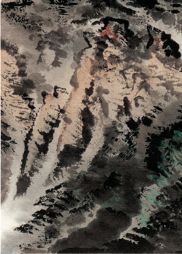 近代画.陆严少_城欹连粉堞_3634.5066 近代画.陆严少_城欹连粉堞_3634.5066