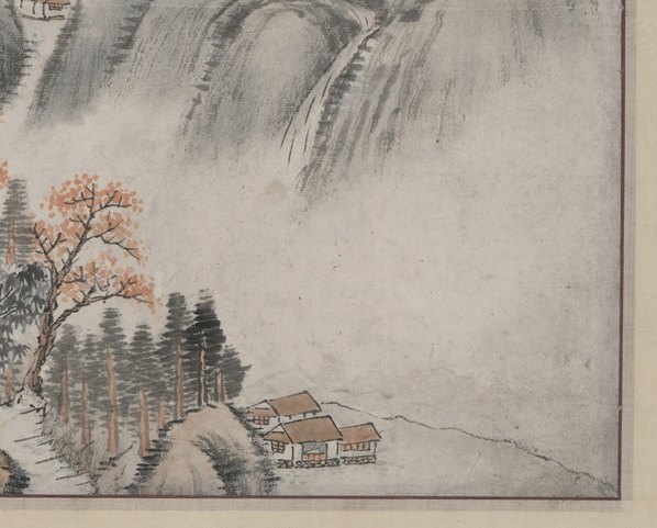 近代画.钱松岩_青嶂合幽图轴_未裁_4596.3696 近代画.钱松岩_青嶂合幽图轴_未裁_4596.3696