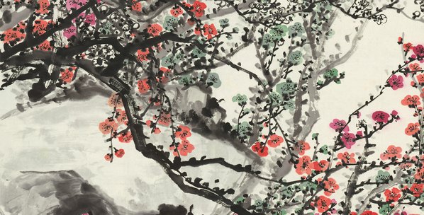 近代画._吴徵_冷艳图轴_纸本_5900.11990 近代画._吴徵_冷艳图轴_纸本_5900.11990