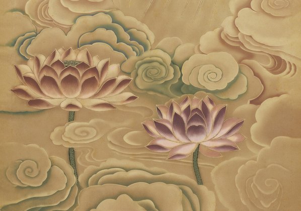 近代画.西方三圣_南无阿弥陀佛_5732.16073