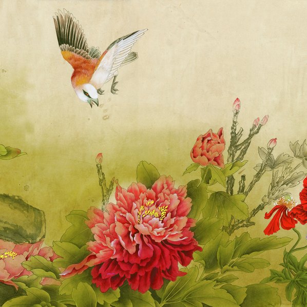 近代画.花鸟长卷_上高酒店_纸本_39377.5433 近代画.花鸟长卷_上高酒店_纸本_39377.5433
