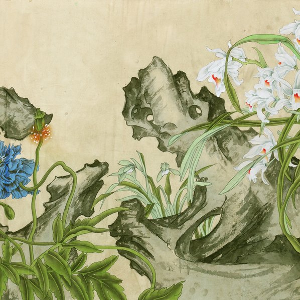 近代画.花鸟长卷_上高酒店_纸本_39377.5433 近代画.花鸟长卷_上高酒店_纸本_39377.5433