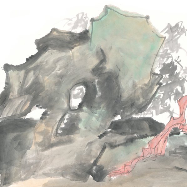 近代画.群艳好纸本_32492.5915