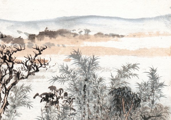 近代画.白沙翠竹江顿_4677.3291 近代画.白沙翠竹江顿_4677.3291