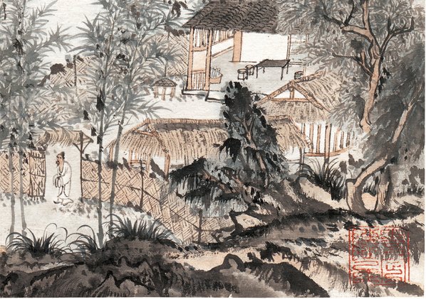 近代画.白沙翠竹江顿_4677.3291 近代画.白沙翠竹江顿_4677.3291