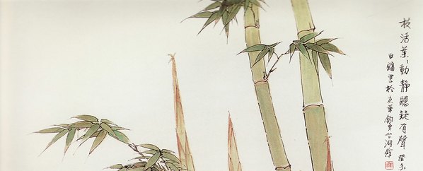 近代画.田鏮_枝活叶叶动_静听疑有声_6325.10252