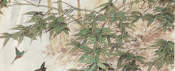 近代画.田鏮_枝活叶叶动_静听疑有声_6325.10252