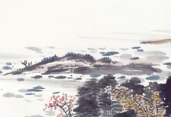 近代画.现代山水册页_76_6352.4339