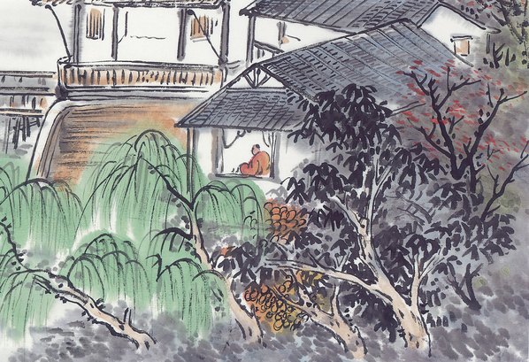 近代画.现代山水册页_63_6325.4325
