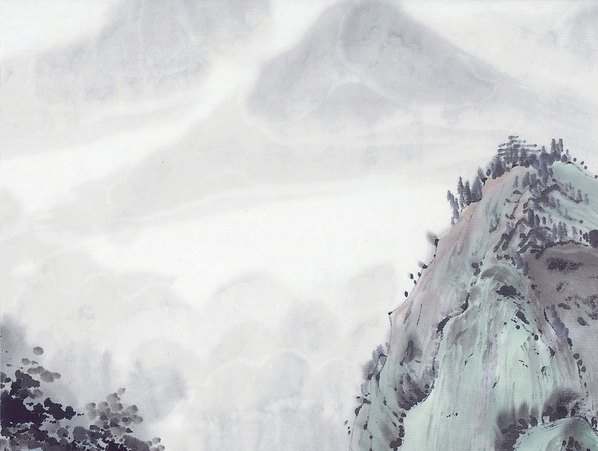 近代画.现代山水册页_26_4595.3464