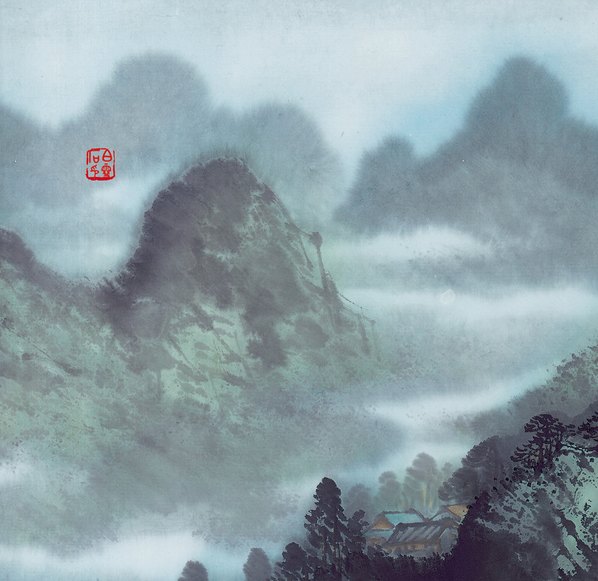 近代画.现代山水册页_1111_5265.5120 近代画.现代山水册页_1111_5265.5120