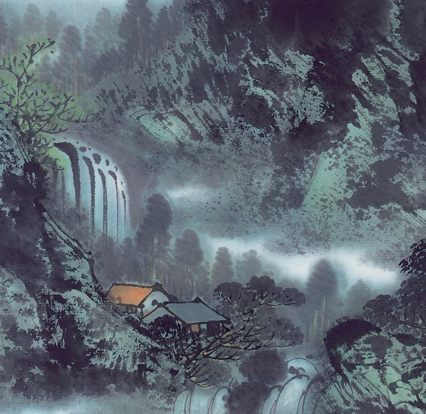 近代画.现代山水册页_1111_5265.5120 近代画.现代山水册页_1111_5265.5120