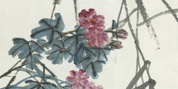 近代画.王震_花鸟图_纸本_8004.16063