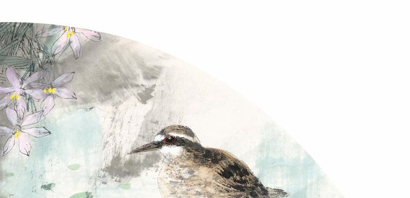近代画.王明明代画.花鸟扇页_2_8263.3997 近代画.王明明代画.花鸟扇页_2_8263.3997
