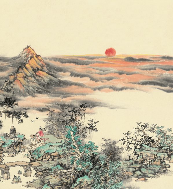 近代画.泰山颂_36837.9403 近代画.泰山颂_36837.9403