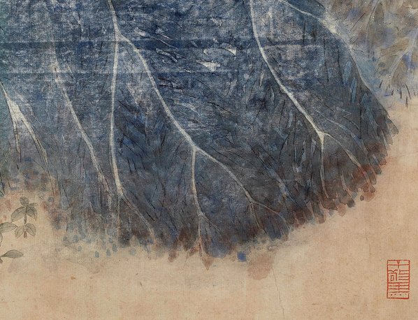 近代画.江宏伟_荷花栖禽_镜_7307.5592 近代画.江宏伟_荷花栖禽_镜_7307.5592