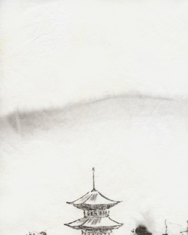 近代画.水墨风景_山林嘹望_5535.6919