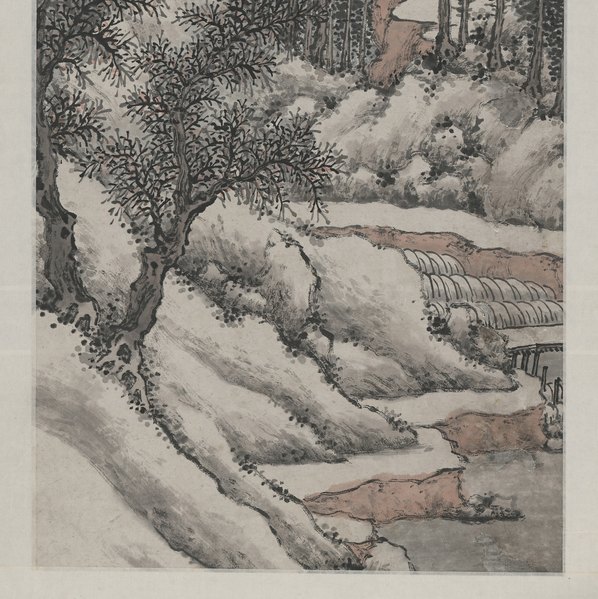 近代画.明俭_山水四条屏_11_4835.19357 近代画.明俭_山水四条屏_11_4835.19357