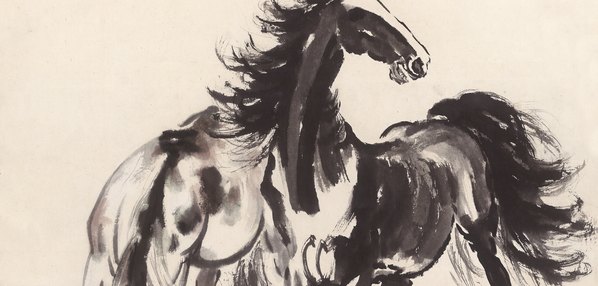 近代画.徐悲鸿_双骏_双骏_原大_副_8024.15354 近代画.徐悲鸿_双骏_双骏_原大_副_8024.15354