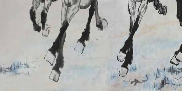 近代画.徐悲鸿_八骏_16920.8506 近代画.徐悲鸿_八骏_16920.8506