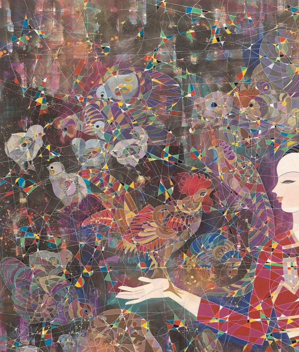 近代画.孙建林_仙鹤长_14766.17382 近代画.孙建林_仙鹤长_14766.17382