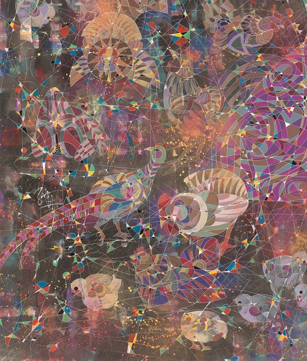 近代画.孙建林_仙鹤长_14766.17382 近代画.孙建林_仙鹤长_14766.17382