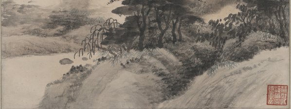 近代画.吴湖帆_设色山水图轴_4729.7082