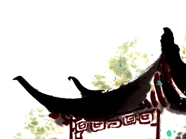 近代画.吴冠中_苏州园_11738.8776 近代画.吴冠中_苏州园_11738.8776
