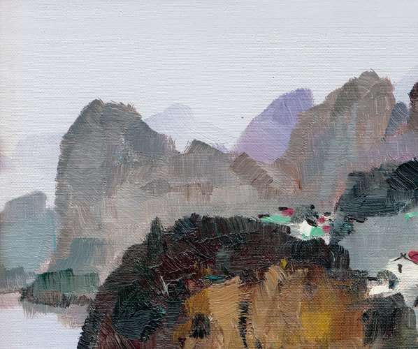 近代画.吴冠中_桂林_7298.6112 近代画.吴冠中_桂林_7298.6112