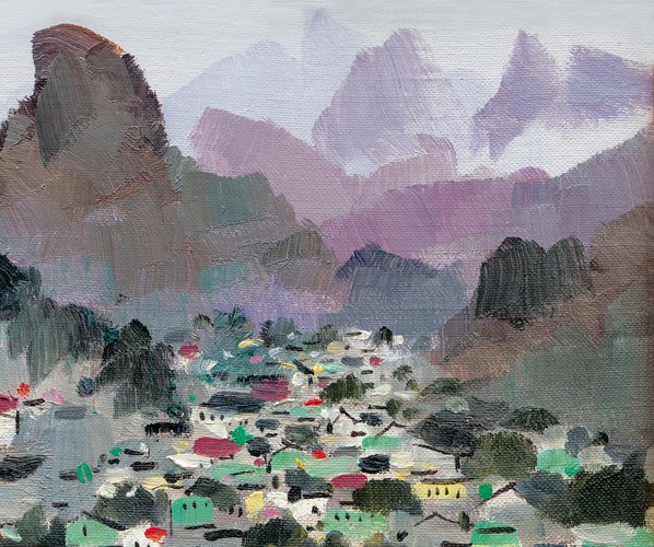 近代画.吴冠中_桂林_7298.6112 近代画.吴冠中_桂林_7298.6112