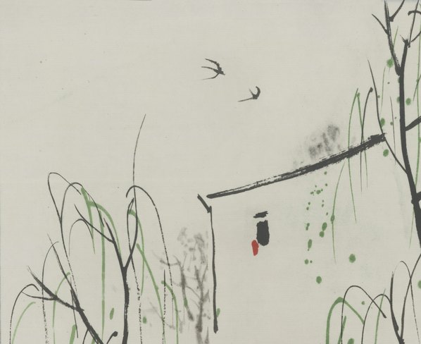 近代画.吴冠中_春_1_7356.6012