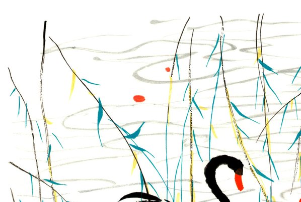 近代画.吴冠中_三鹅_副_7950.5354 近代画.吴冠中_三鹅_副_7950.5354