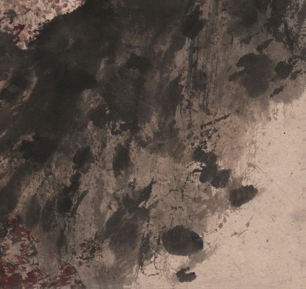 近代画.傅抱石_西风吹下红雨来_6675.6313 近代画.傅抱石_西风吹下红雨来_6675.6313