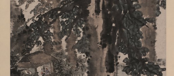 近代画.傅抱石_大涤草堂图_8928.15616