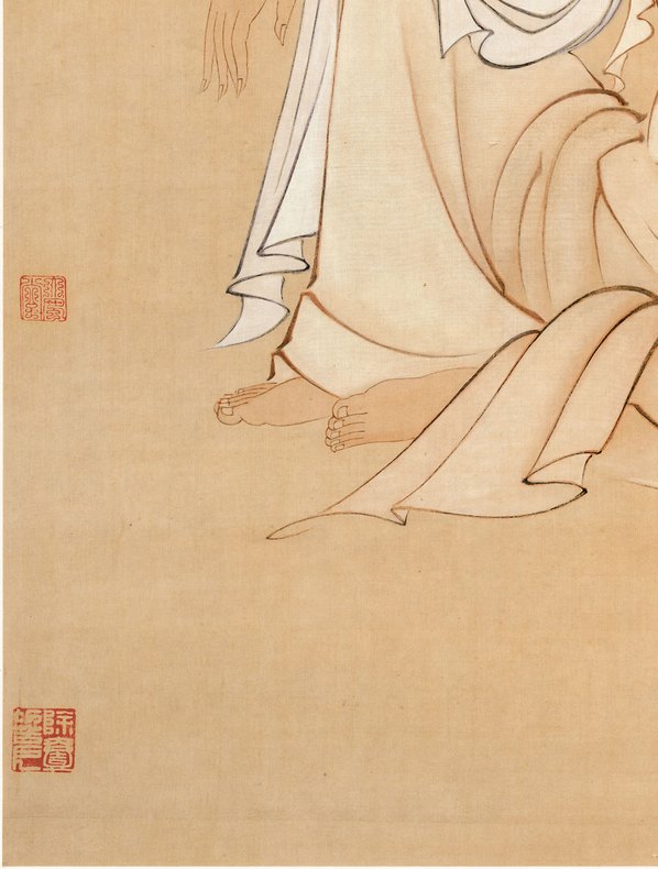 现代_张大千_观音图_6708.8862