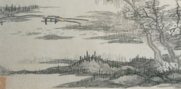 清代画.龚贤_山水八景_1_6299.3100