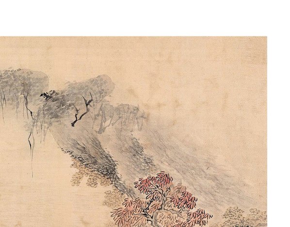 清代画.黄山寿_拟古山水册_3_5100.3996 清代画.黄山寿_拟古山水册_3_5100.3996