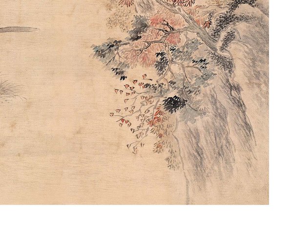 清代画.黄山寿_拟古山水册_3_5100.3996 清代画.黄山寿_拟古山水册_3_5100.3996