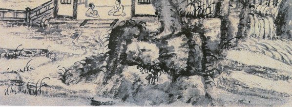 清代画.髡残_山水册_10_3787.5598