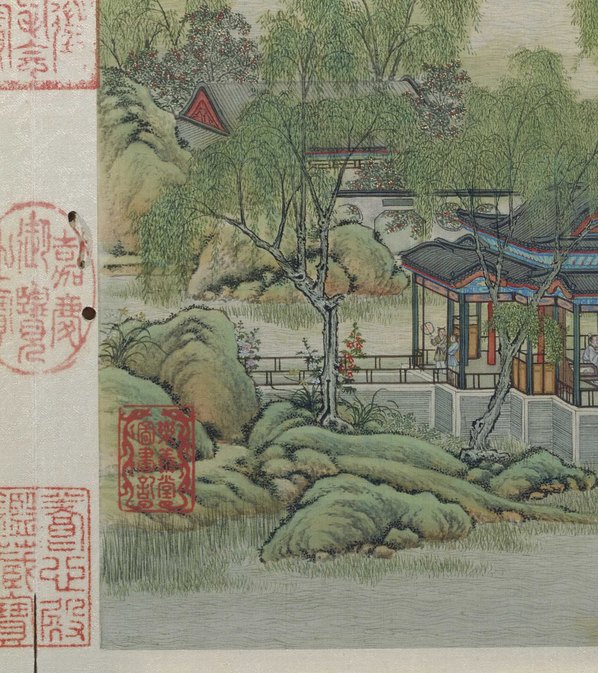 清代画.陈枚_山水楼阁图册_2_4374.4920